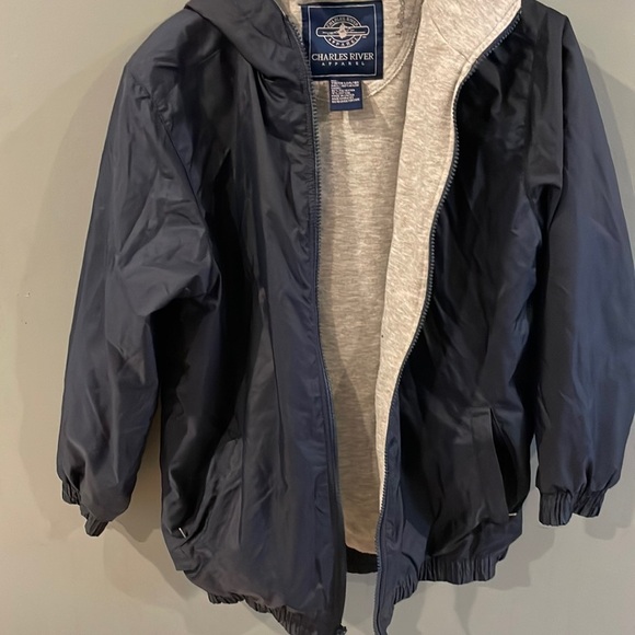Co-ed Charles River Lined Windbreaker raincoat rain jacket - Picture 1 of 3